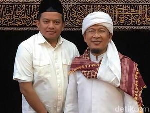 Sambil Berkuda, Ketua DPD Gerindra Jabar Bahas Pilgub dengan Aa Gym