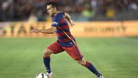 Pedro Rodriguez lahir di Barcelona dan kemudian meniti karier di akademi Blaugrana. Usai meraih sederet gelar juara, ia dilepas Barca ke Chelsea pada 2015. (Foto: Stephen Dunn/Getty Images)
