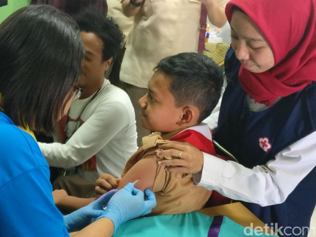 Pencapaian Imunisasi MR di Riau Baru 18, 47 Persen Pencapaian Imunisasi MR di Riau Baru 18, 47 Persen