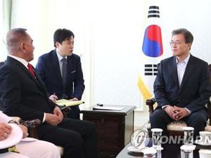 Bertemu Presiden Korsel, Menhan: Beliau Kagum dengan Jokowi