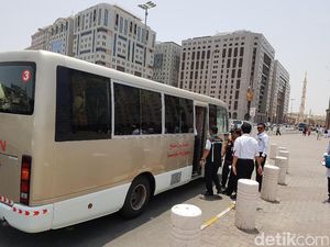 Bus Shalawat Beroperasi Siang Ini, Jemaah Bisa ke Masjidil Haram Lagi Bus Shalawat Beroperasi Siang Ini, Jemaah Bisa ke Masjidil Haram Lagi