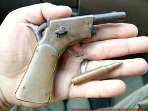 Bawa Senpi Dalam Saku, Sunaresi Dibekuk di Prabumulih Sumsel