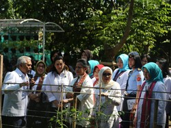 Saat Iriana Jokowi Tinjau Kampung Sejahtera di Tangerang