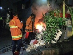 Gardu Listrik di Jagakarsa Terbakar, Kerugian Ditaksir Rp 350 Juta