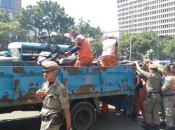 Trotoar di 31 Titik Jakarta Pusat Ditertibkan, Ini Lokasinya