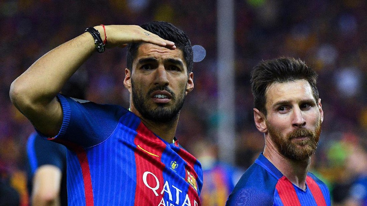 Lionel Messi dan Luis Suarez mencari rekan baru sebagai partner di lini depan (David Ramos/Getty Images)