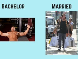7 Foto Lucu Ini Gambarkan Bedanya Hidup Pria Sebelum dan Setelah Menikah
