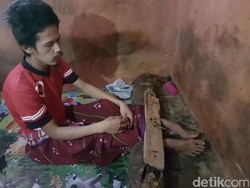 Sudah Setahun Warga Serang ini Dipasung Karena Sering Mengamuk