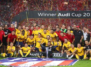 Kalahkan Liverpool, Atletico Juara Audi Cup