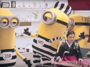 Saat Minion Datangi Bandara Incheon