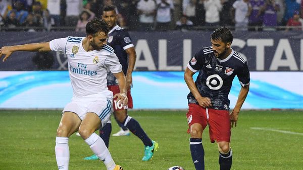 Aksi-Aksi dalam Laga Madrid vs MLS All-Stars