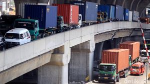 Lalin Macet Gara-gara Aksi Mogok Kerja Pegawai JICT