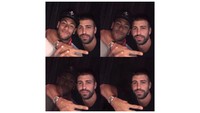 Ini merupakan kolase olahan dari foto Neymar bersama Gerard Pique, rekan setimnya di Barcelona. Di sini Neymar perlahan-lahan raib dari samping Pique. (Foto: noticias.caracoltv.com)