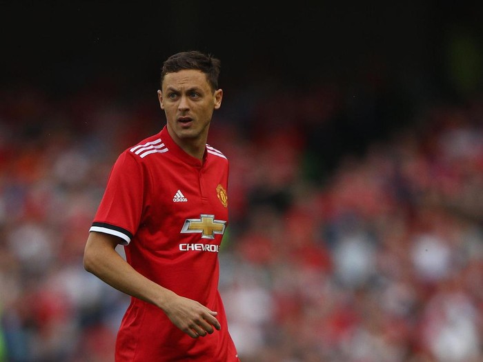 DUBLIN, IRELAND - AUGUST 02:  Nemanja Matic of Manchester United during the International Champions Cup match between Manchester United and Sampdoria at Aviva Stadium on August 2, 2017 in Dublin, Ireland.  (Photo by Ian Walton/Getty Images)
