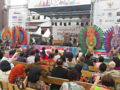 Potret Kemeriahan Festival Indonesia ke-2 di Rusia
