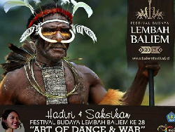 Ada Tradisi Peperangan Suku Papua di Festival Lembah Baliem