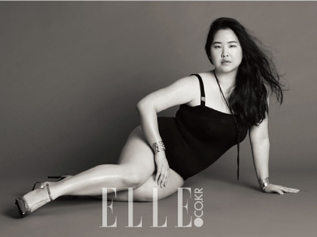 Kim Gee Yang, Model Plus Size yang Cetak Sejarah di Majalah Elle Korea