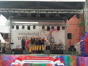 Mendag dan Dubes RI Buka Festival Indonesia Ke-2 di Moskow