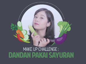 Baru! Teknik Dandan Pakai Sayuran
