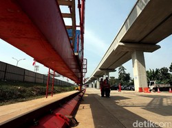 LRT Cibubur-Bogor Mulai Dibangun Tahun Depan