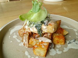 Mister-Sunday: Bersantai Sambil Mencicip Creamy Mushroom Dijon Chicken yang Gurih