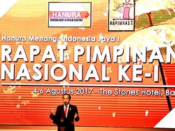 Hanura Instruksikan Kader Sosialisasikan Jokowi untuk Pilpres 2019