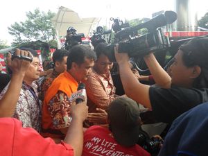 KPK Tahan Tersangka Pengadaan Pupuk Urea Jateng di Rutan Guntur