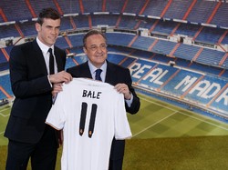 Gareth Bale dijual Tottenham ke Real Madrid pada musim panas 2013 seharga 101 juta Euro atau kini setara Rp 1,7 triliun (Getty Images)