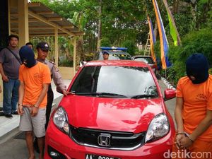 Pelaku Perampasan Taksi Online di Sleman Tertangkap