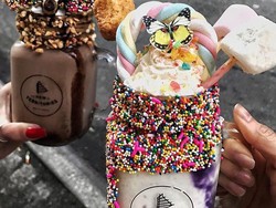 Milkshake Unicorn Ini Sedang Banyak Diunggah dii Instagram