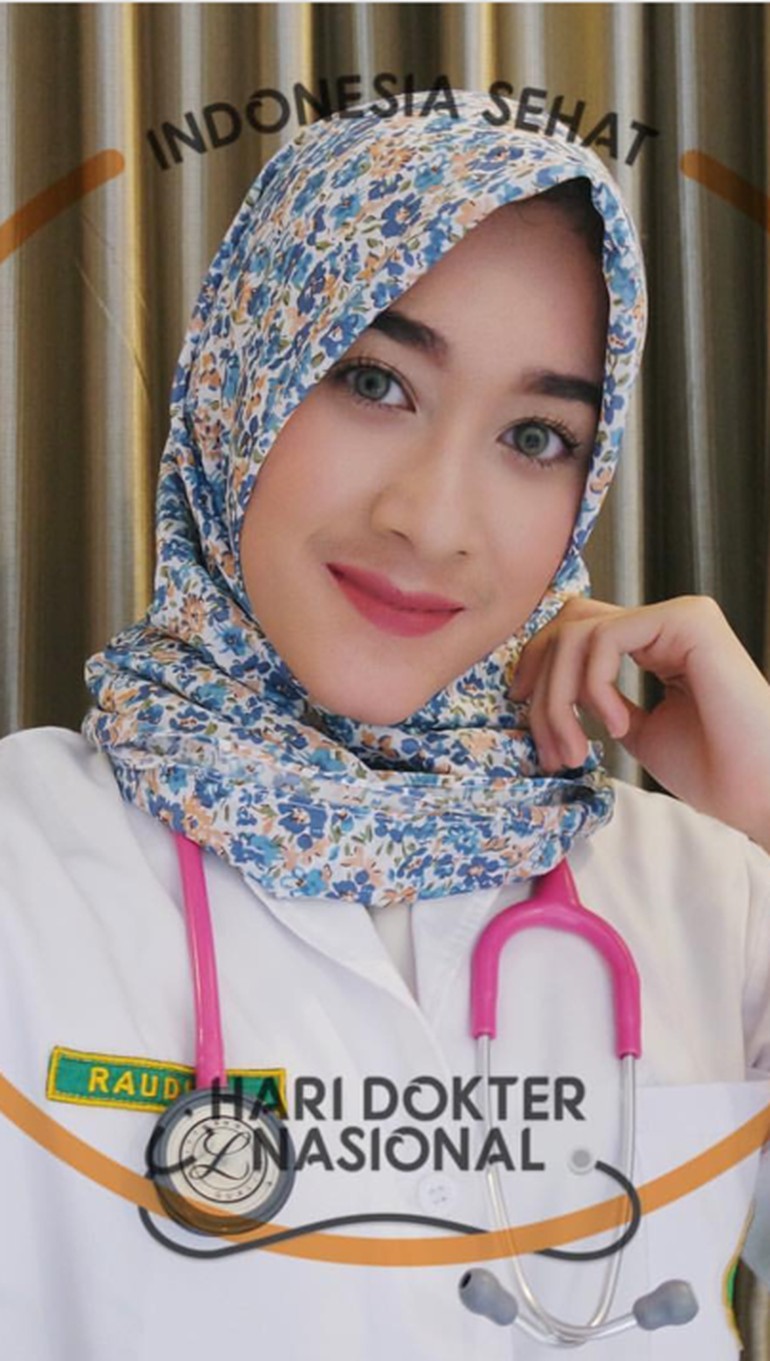 Gambar Kartun Dokter Wanita Berhijab Adzka