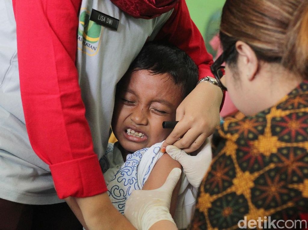 Dorong Vaksin MR, IDAI Sebut Campak di Indonesia Terjelek Kedua Sedunia