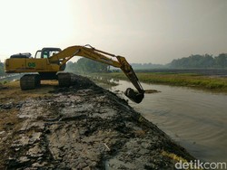 Sungai di Sidoarjo Dinormalisasi Antisipasi Banjir