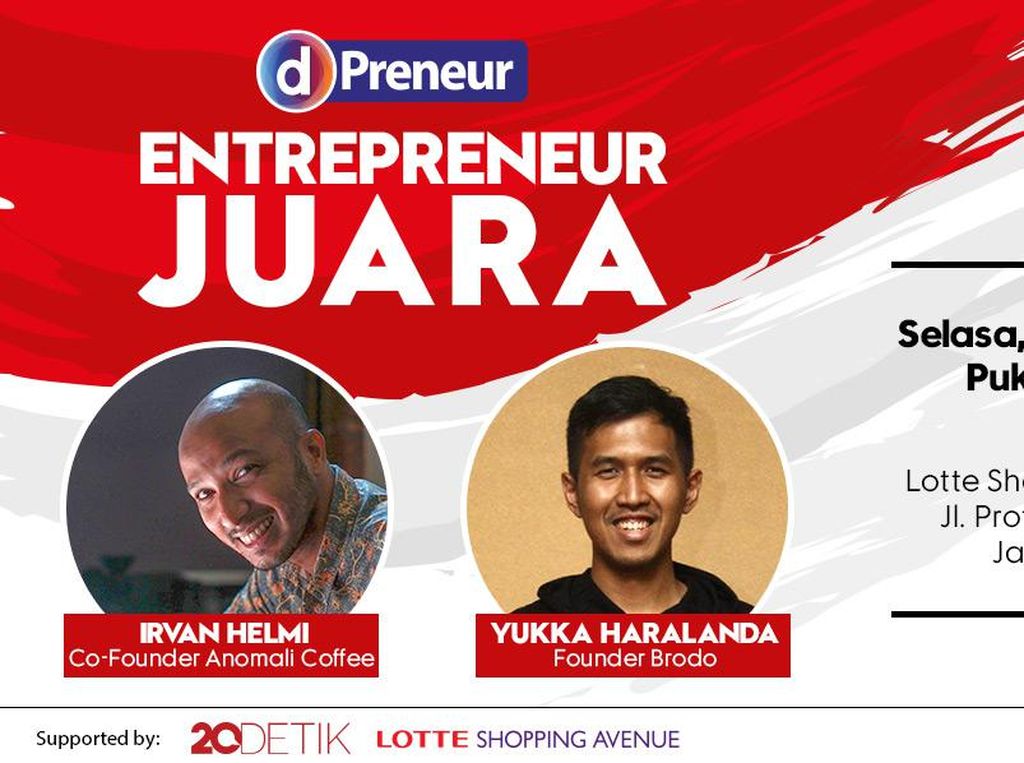 Yuk Belajar Bisnis dari Kopi Anomali dan Sepatu Brodo di dPreneur Yuk Belajar Bisnis dari Kopi Anomali dan Sepatu Brodo di dPreneur
