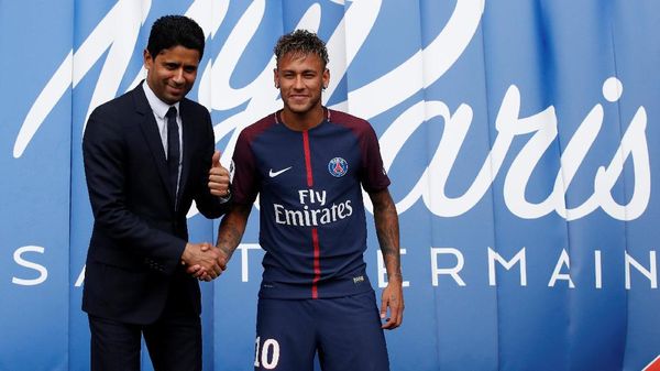 Hari Pertama Neymar di PSG