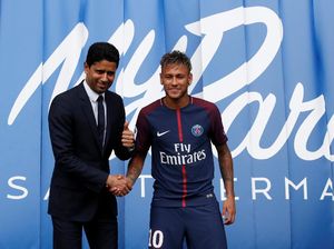 Hari Pertama Neymar di PSG