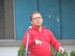 Menkominfo Jadi Dirigen Dadakan di Porseni