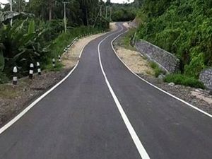 Foto: Begini Lho Mulusnya Jalan Trans Papua Bagian Barat Foto: Begini Lho Mulusnya Jalan Trans Papua Bagian Barat