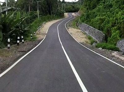 Foto: Begini Lho Mulusnya Jalan Trans Papua Bagian Barat