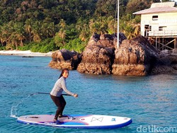 Pulau Berbadan Dua di Natuna yang Dikunjungi Susi Pudjiastuti