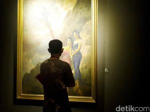 Begini Suasana Pameran Lukisan Istana Kepresidenan