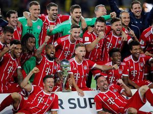 Momen-Momen Bayern Menangi Piala Super Jerman
