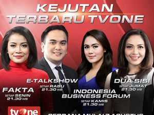 Kejutan Baru tvOne Mulai 7 Agustus Kejutan Baru tvOne Mulai 7 Agustus