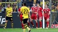 Bayern kemudian menyamakan lewat gol Robert Lewandowski di menit ke-18. (Foto: Reuters)