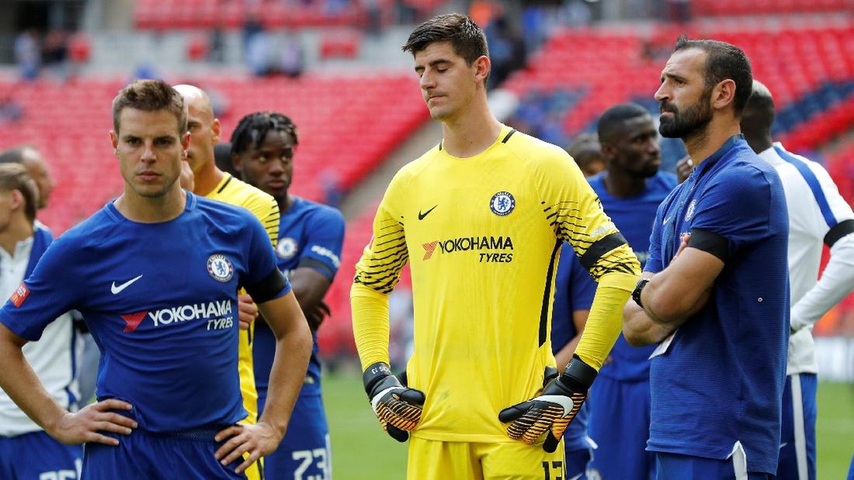 Kiper Chelsea, Thibaut Courtois (Foto: Darren Staples/Reuters)