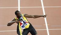 Usain Bolt masih pemilik rekor dunia 9,58 detik lari 100 meter. (