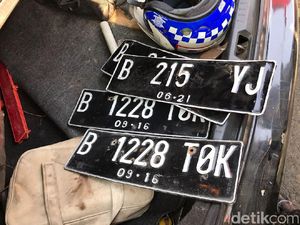 Warna Pelat Nopol Diganti Cerah agar Kendaraan Mudah Diawasi