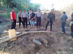 Warga Temukan Mortir di Proyek Jembatan Sukoharjo