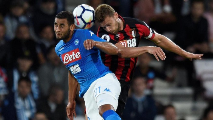 Napoli Diimbangi Bournemouth 2-2