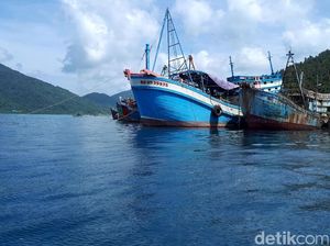 Foto: Terbaru, Penampakan Kapal Pencuri Ikan yang Ditangkap Susi Foto: Terbaru, Penampakan Kapal Pencuri Ikan yang Ditangkap Susi